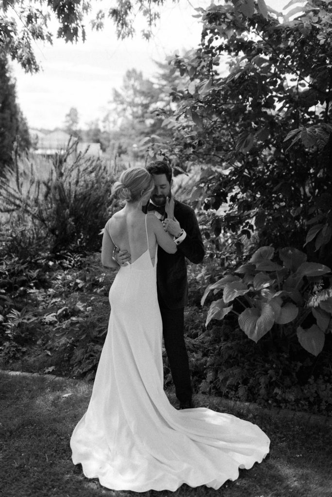 Intimate wedding at the UW Center for Urban Horticulture in Seattle Washington