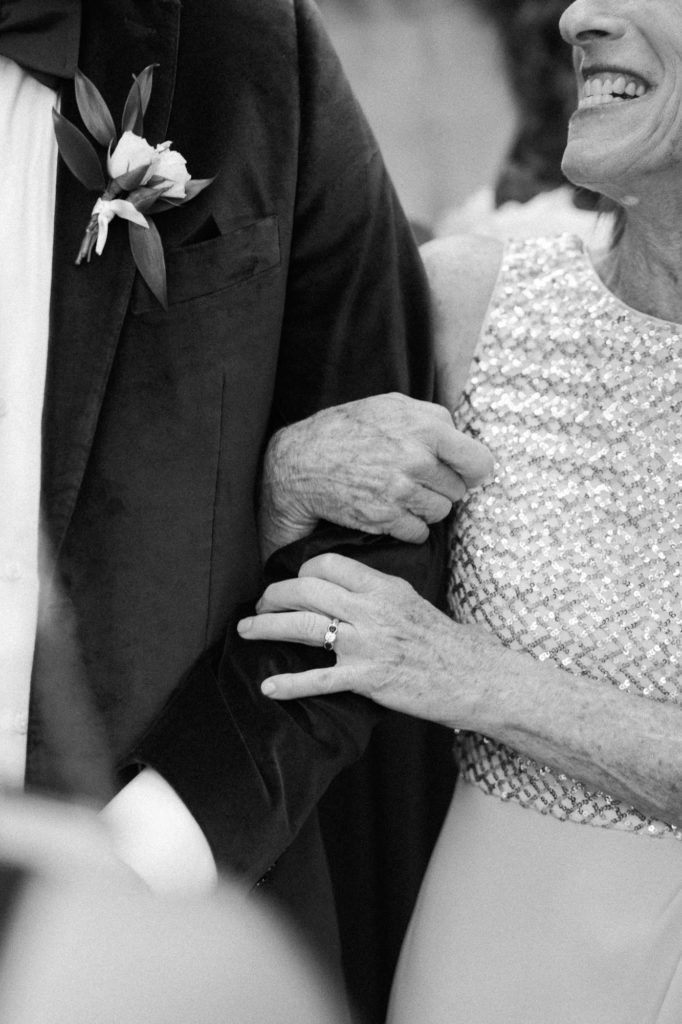 Intimate wedding at the UW Center for Urban Horticulture in Seattle Washington