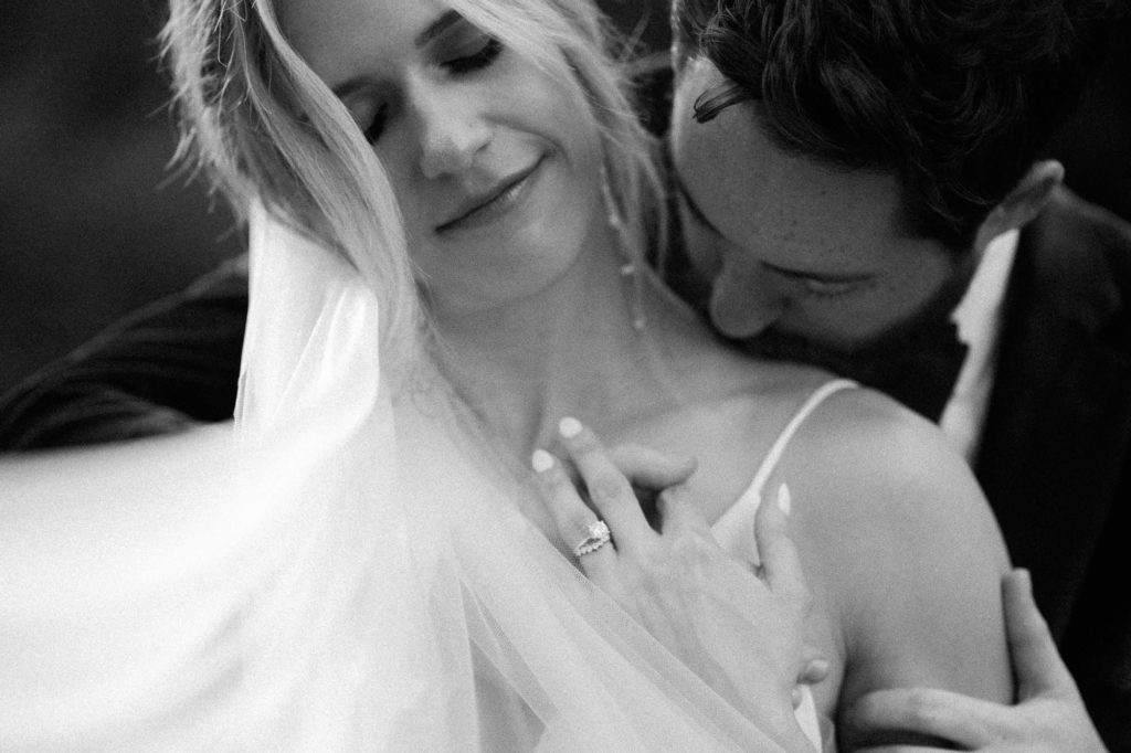 Intimate wedding at the UW Center for Urban Horticulture in Seattle Washington