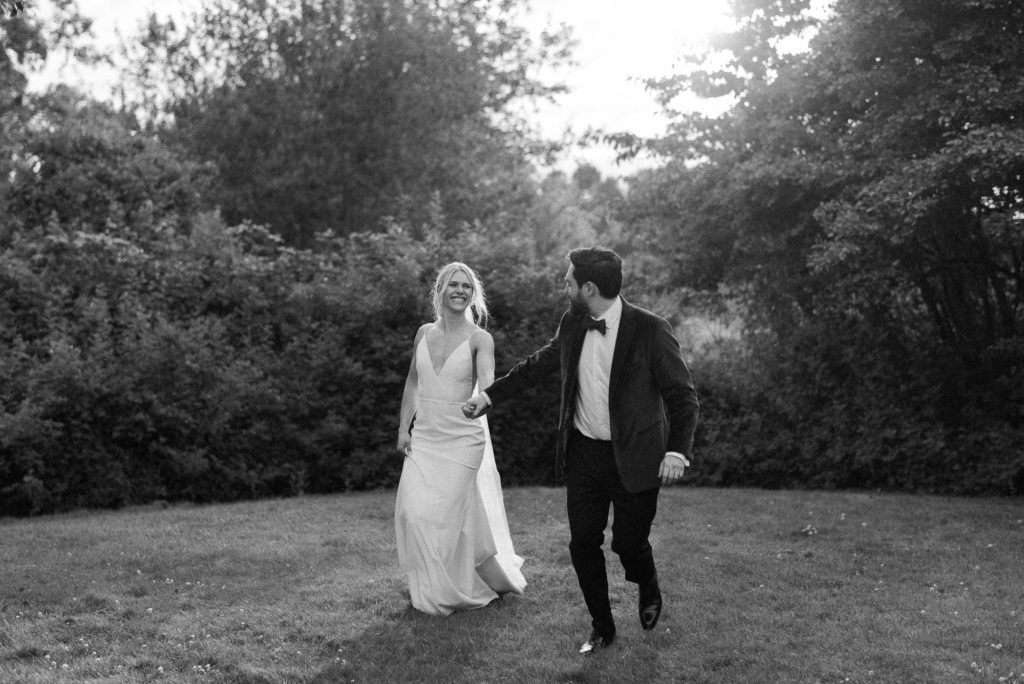 Intimate wedding at the UW Center for Urban Horticulture in Seattle Washington