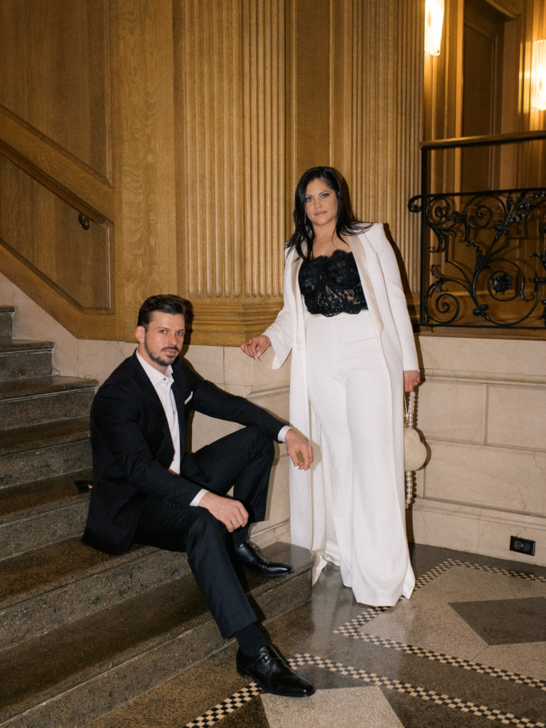 Fairmont Hotel Seattle Intimate Wedding Photos