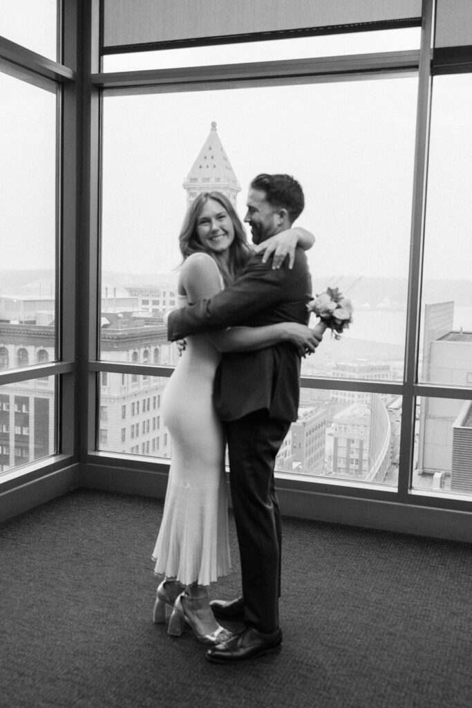 Seattle municipal courthouse wedding ceremony documentary