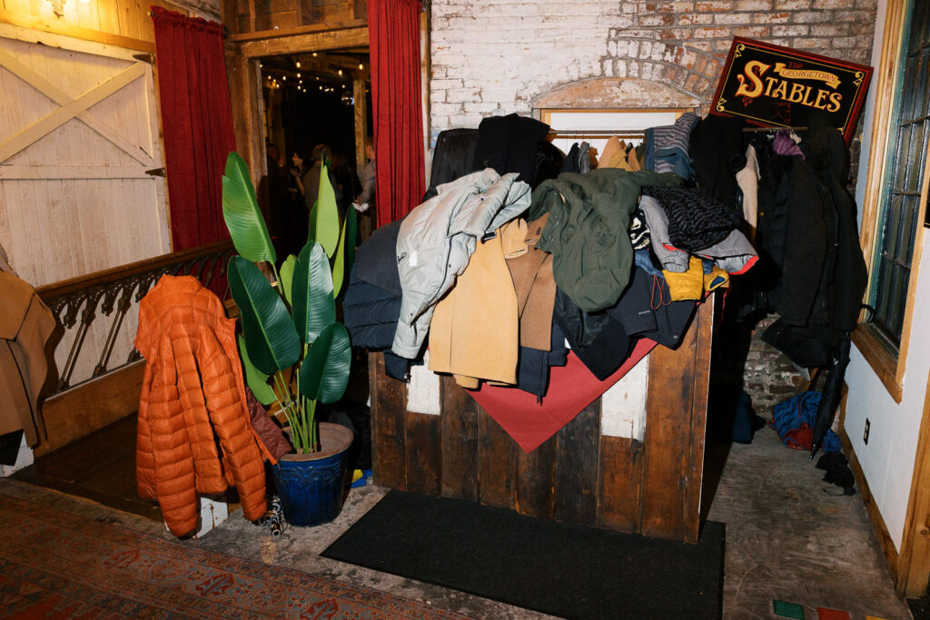 the Georgetown stables seattle wedding welcome party