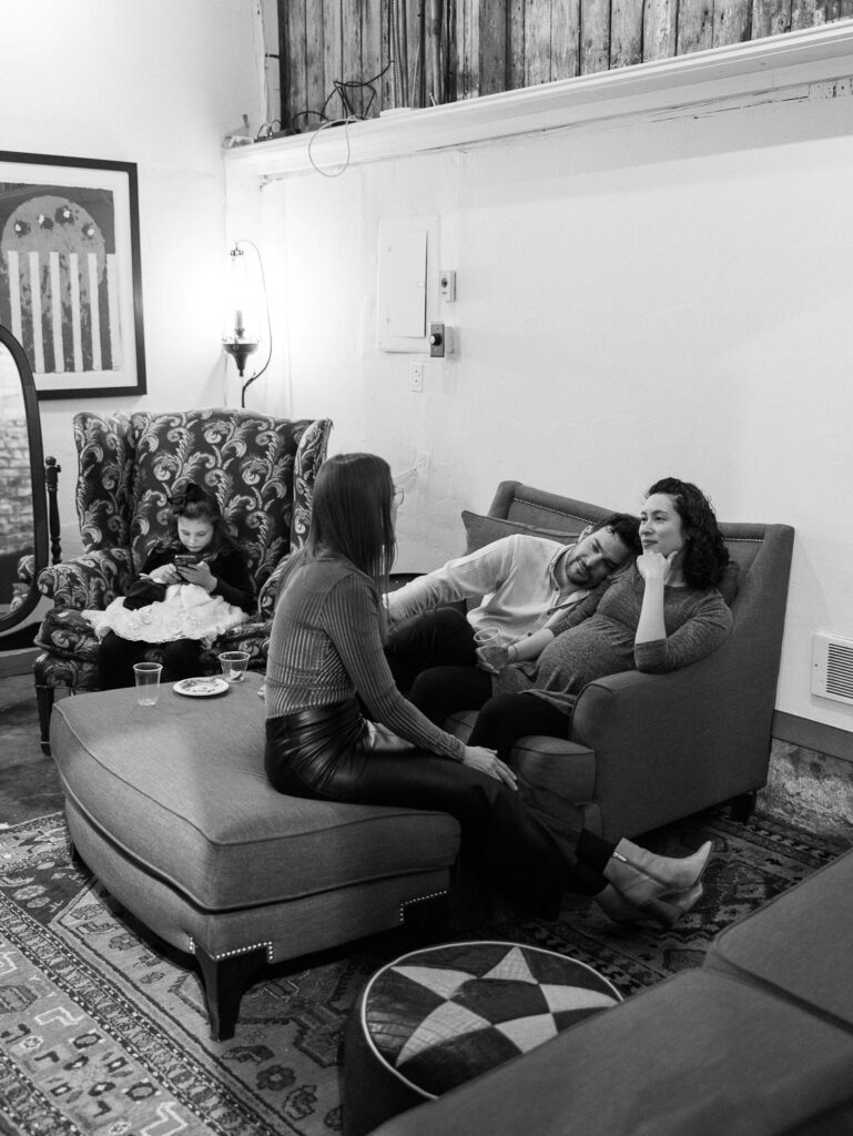 the Georgetown stables seattle wedding welcome party