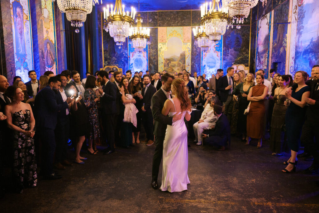 the ruins Seattle wedding reception modern documentary