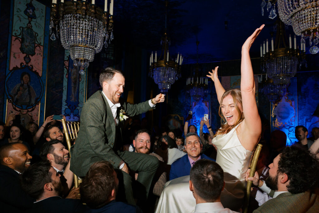 the ruins Seattle wedding reception modern documentary flash photography