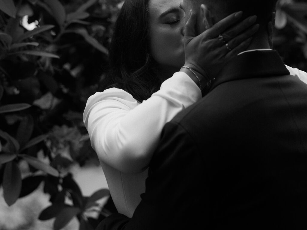 Documentary style wedding photography at Canlis Restaurant Seattle