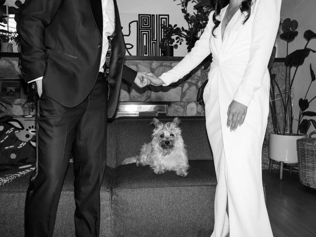 Documentary style wedding photography at Canlis Restaurant Seattle