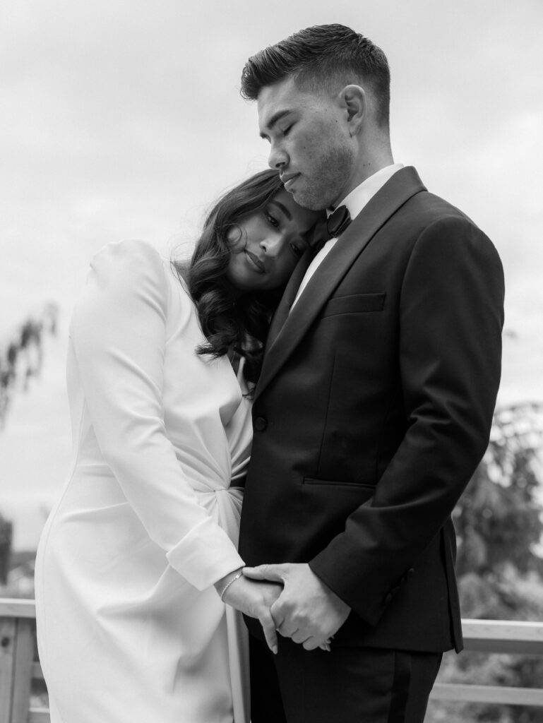 Documentary style wedding photography at Canlis Restaurant Seattle